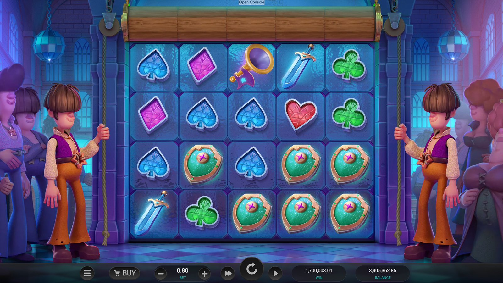 Groovy Knights Dream Drop Slot